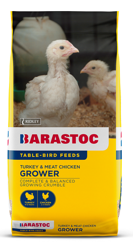 BARASTOC Turkey & Meat Chicken Grower 20kg  (48)