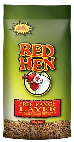 LAUCKE Red Hen Free Range 20kg Green Bag  (52)