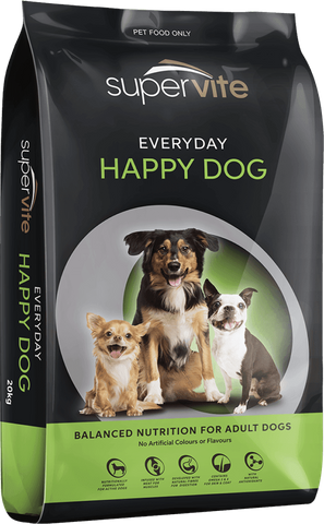 HYPRO SUPERVITE Happy Dog 20kg  (50)