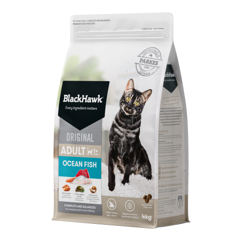 BLACKHAWK Original Adult Cat Ocean Fish 4kg