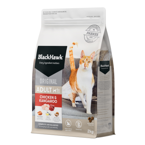BLACKHAWK Original Adult Cat Chicken & Kangaroo 2kg