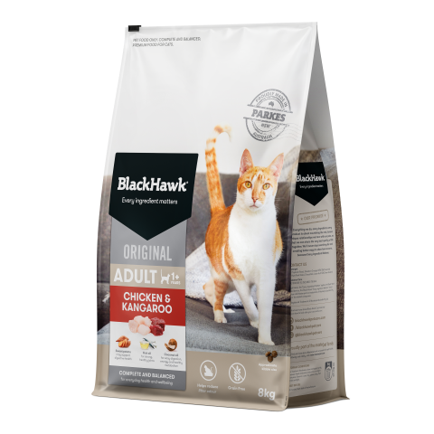 BLACKHAWK  Original Adult Cat Chicken & Kangaroo 8k