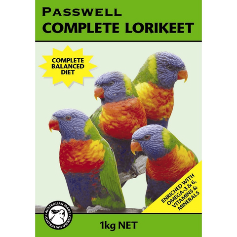 PASSWELL Complete Lorikeet 20kg