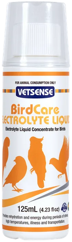 VETSENSE BirdCare Electrolyte Liquid 125ml