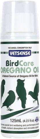 VETSENSE BirdCare Oregano Oil 125ml