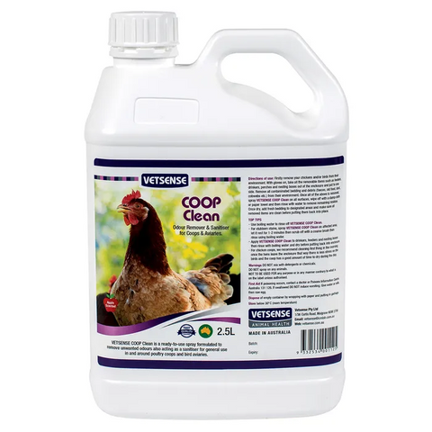 VETSENSE Coop Clean Spray 5lt