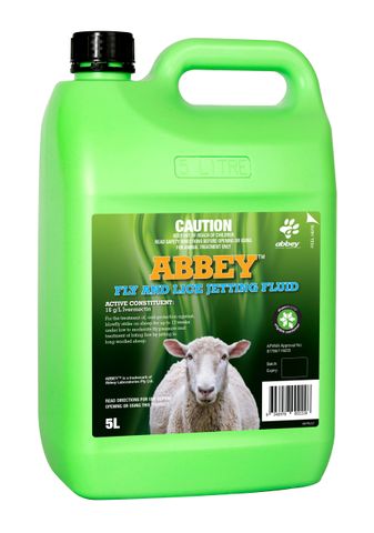 ABBEY LABS Fly & Lice Jetting Fluid 5lt