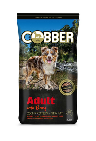 COBBER Adult with Beef 20kg  (36)