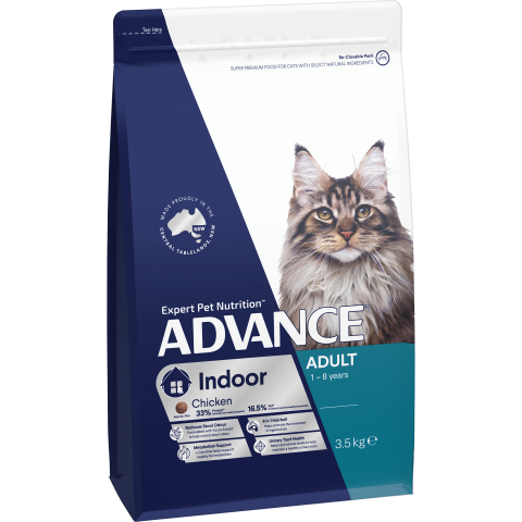 ADVANCE  Dry Cat Adult Indoor Chicken 3.5kg