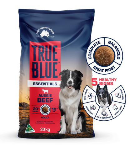 TRUE BLUE ESSENTIALS AUSSIE BEEF 20Kg