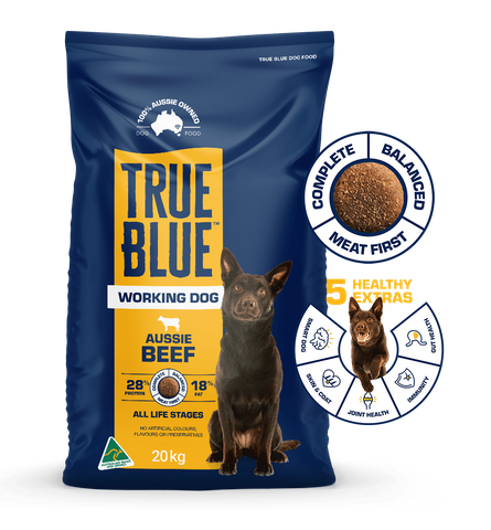 TRUE BLUE WORKING DOG AUSSIE BEEF 20Kg