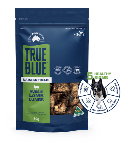 True Blue Aussie Lamb Lung 50g  (5)