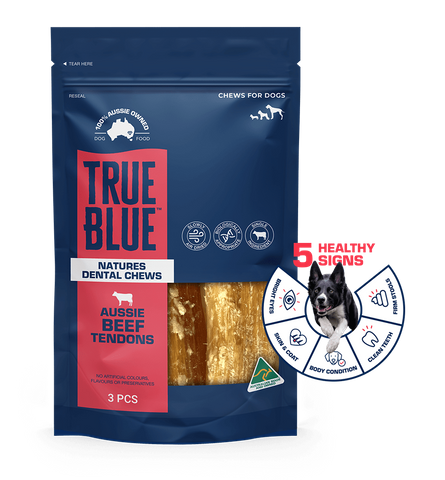 True Blue Aussie Beef Tendons 3pk  (6)