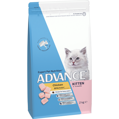 ADVANCE  Dry Cat Kitten Chicken 2kg