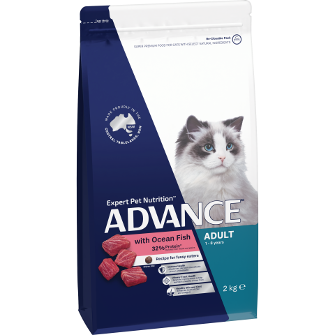 ADVANCE  Dry Cat Adult Chicken and Ocean Fish 2kg