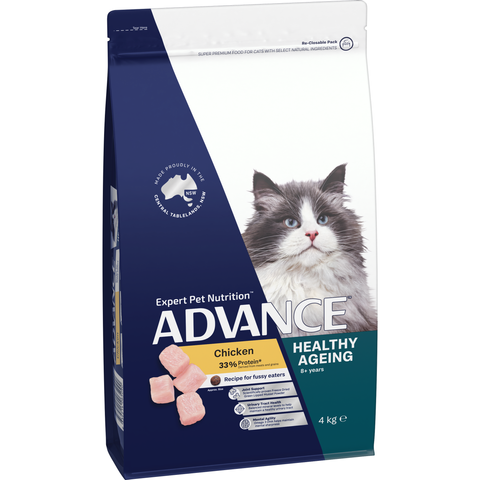 ADVANCE  Dry Cat Healthy Ageing Chicken 4kg