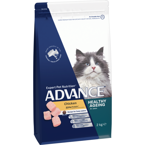 ADVANCE  Dry Cat Adult Healthy Ageing Chicken 2kg