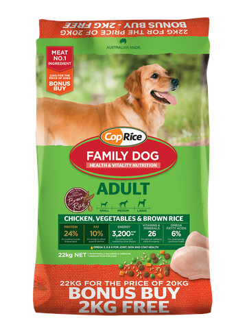 COPRICE Family Dog 22kg  Bonus Bag (32)