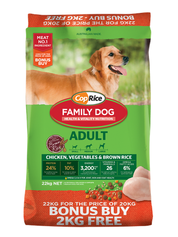 COPRICE Family Dog 22kg  Bonus Bag (32)