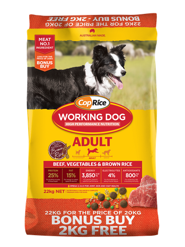 COPRICE WDF Beef 22kg Bonus Bag  (32)