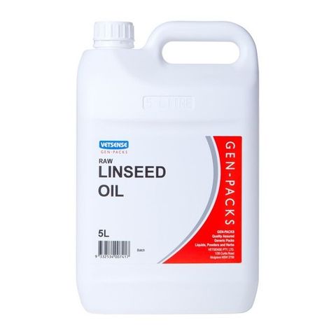 VETSENSE Linseed Oil 5lt
