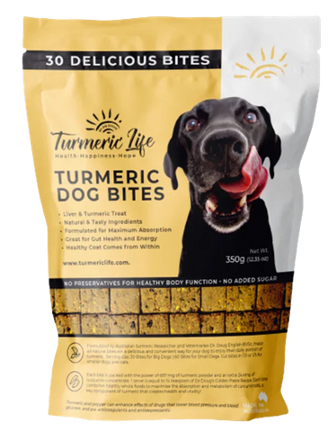 Turmeric Life Turmeric Dog Bites 300g  (10)