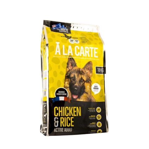 AL A CARTE  Chicken & Rice  Large Breed 18kg  (52)
