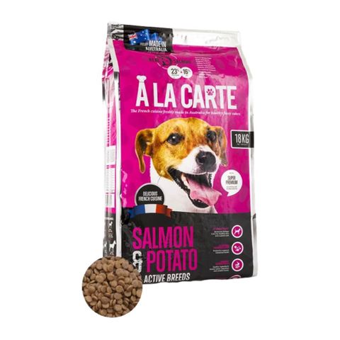 AL A CARTE  Salmon & Potato - Low grain 18kg  (52)