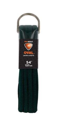Sof Sole Oval Laces 54 Varsity Green***