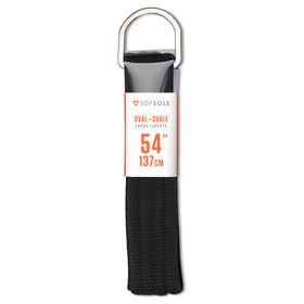 Sof Sole Oval Laces 54 Black