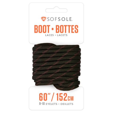 Sof Sole Boot 60 Laces BLK/TAN r