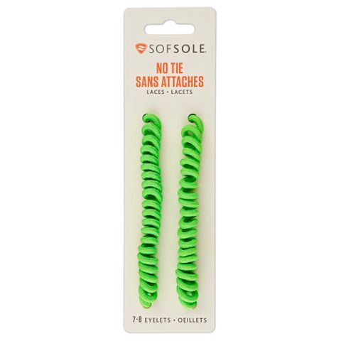Sof Sole No Tie Neon Green Laces r