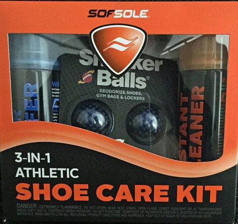 Sof Sole 3 in 1 Shoe Care Kit r l