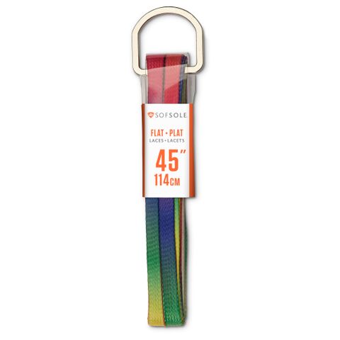 Sof Sole Flat Laces 45 Neon Rainbow r