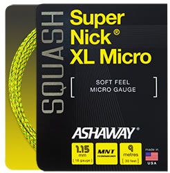 Ashaway Supernick XL 18g Micro Yellow Squash String Set 9m