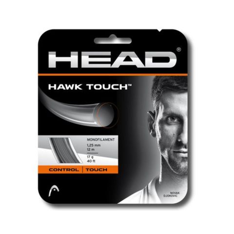 HEAD Hawk Touch 17g/1.25mm Tennis String 12m Set Anthrazite