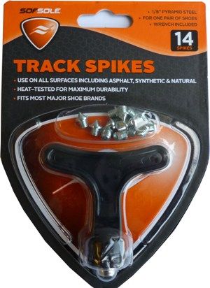 3mm track spikes