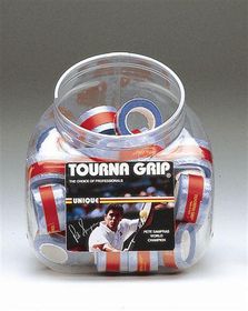 Tourna Grip BLUE Single Rolls 36 Jar