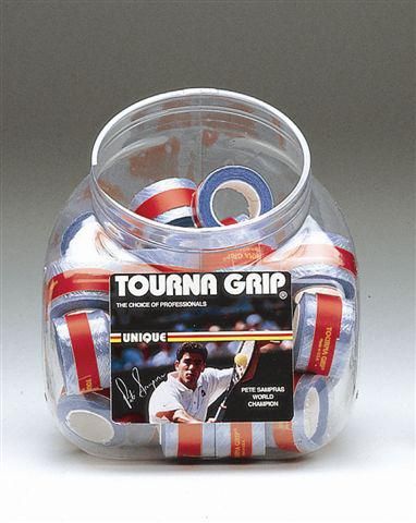Tourna Grip BLUE Single Rolls 36 Jar