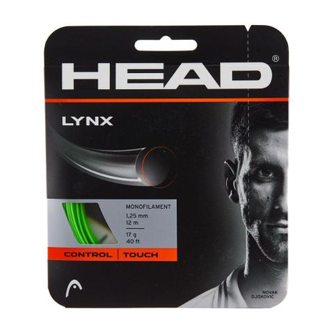HEAD Lynx 17g Tennis String 12m Set Neon Green***