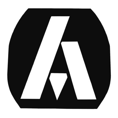 Ashaway Logo Stencil Badminton