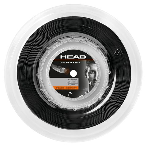 HEAD Velocity MLT 17g Tennis String 200m Reel Blk
