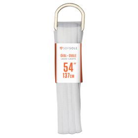 Sof Sole Oval Laces 54 White