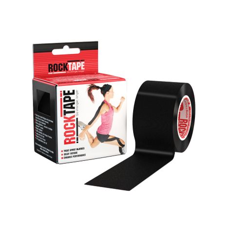 Rocktape Black 5cm x 5mtr Roll