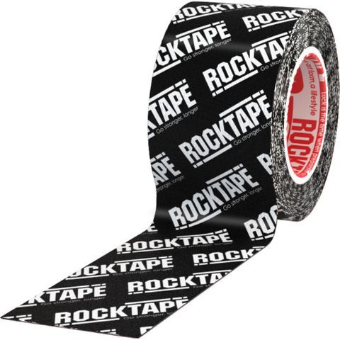 Rocktape Black Logo 5cm x 5mtr Roll