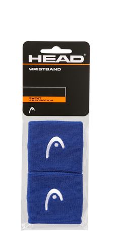 20-HEAD Wristband 2.5" Blue 2 Pack