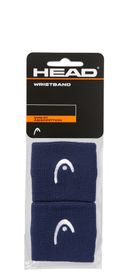 20-HEAD Wristband 2.5" Navy 2 Pack