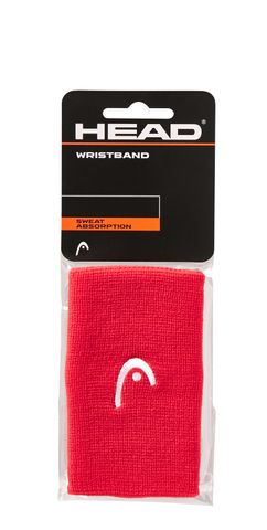 20-HEAD Wristband 5" Red 2 Pack