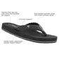 Cobian Sandal Braided Bounce - Black Womens