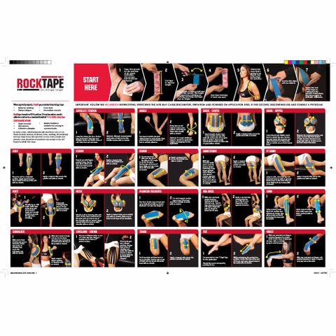 Rocktape Information Sheets